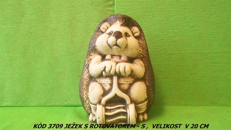 Kód3709 Název ježek s rotavátorem-SVelikostV20