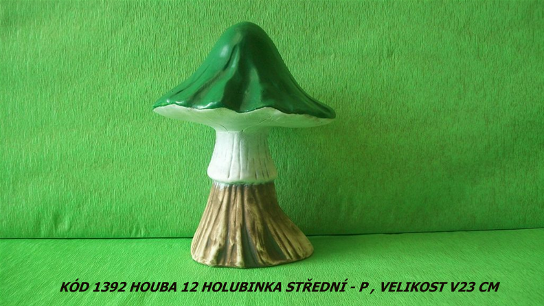 Kód1392 Název houba 12 holubinka stř.-P VelikostV 23