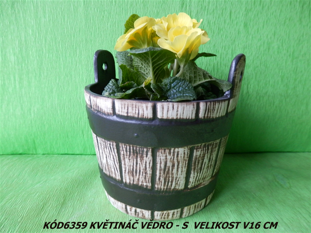Kód6359 Název květináč vědro-SVelikostV16