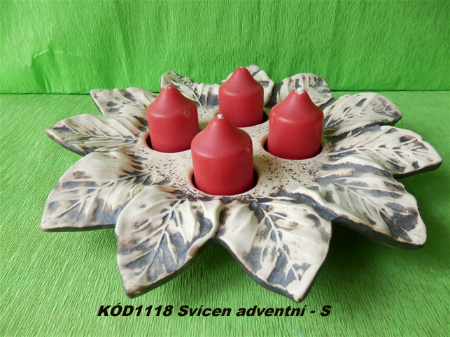 Svícen adventní KÓD 1118