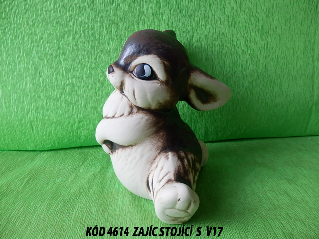 KÓD 4614 Zajíc stojící - S V17