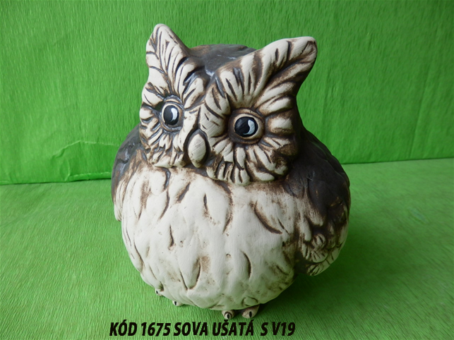 KÓD 1675 Sova ušatá -S V19