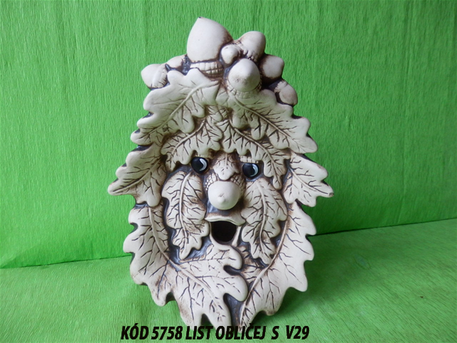 KÓD 5758 List obličej S V29
