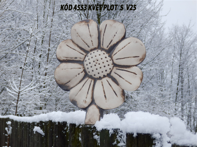 KÓD 4553 Květ plot S V25