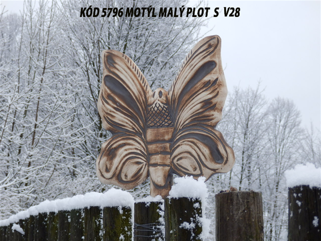 KÓD 5796 Motýl malý plot S V28
